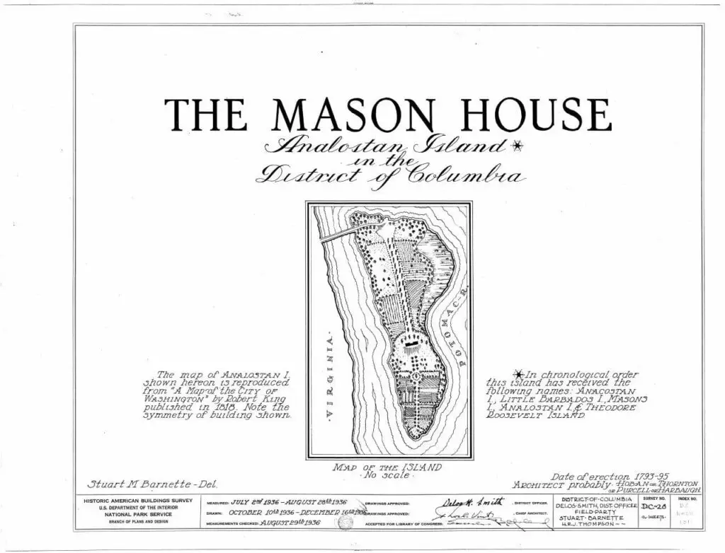 The Mason House on Analoston Island - 1903