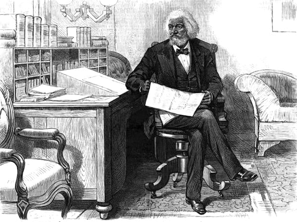 Frederick Douglass at the District marshal's office