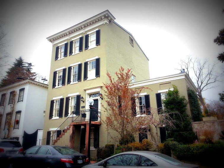 former residence of John Edwards at 3327 P St. NW