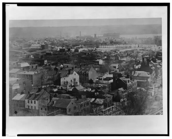 An Incredible View Down New Jersey Ave. In 1863