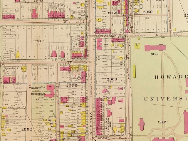 Georgia Avenue in 1911 (old Brightwood Avenue)