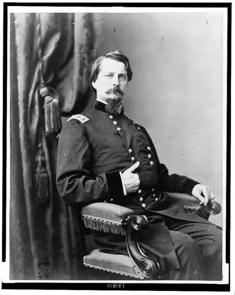 Major General Winfield Scott Hancock during the Civil War (Library of Congress)