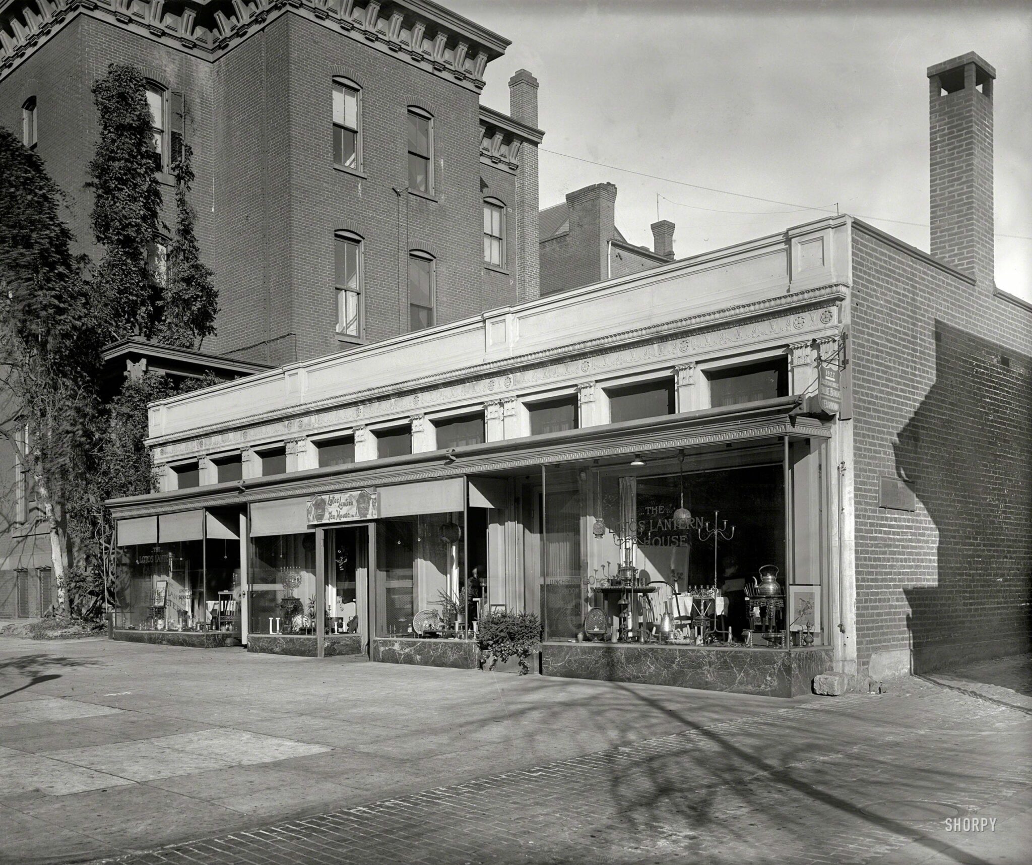 A Look Back at the Historic Lotos Lantern Tea House at 17th and G St ...