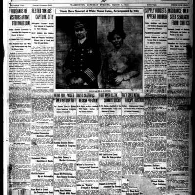 Washington Times - March 1st, 1913