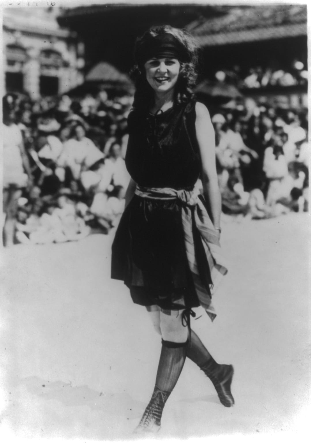 Portrait of Margaret Gorman, the first Miss America.