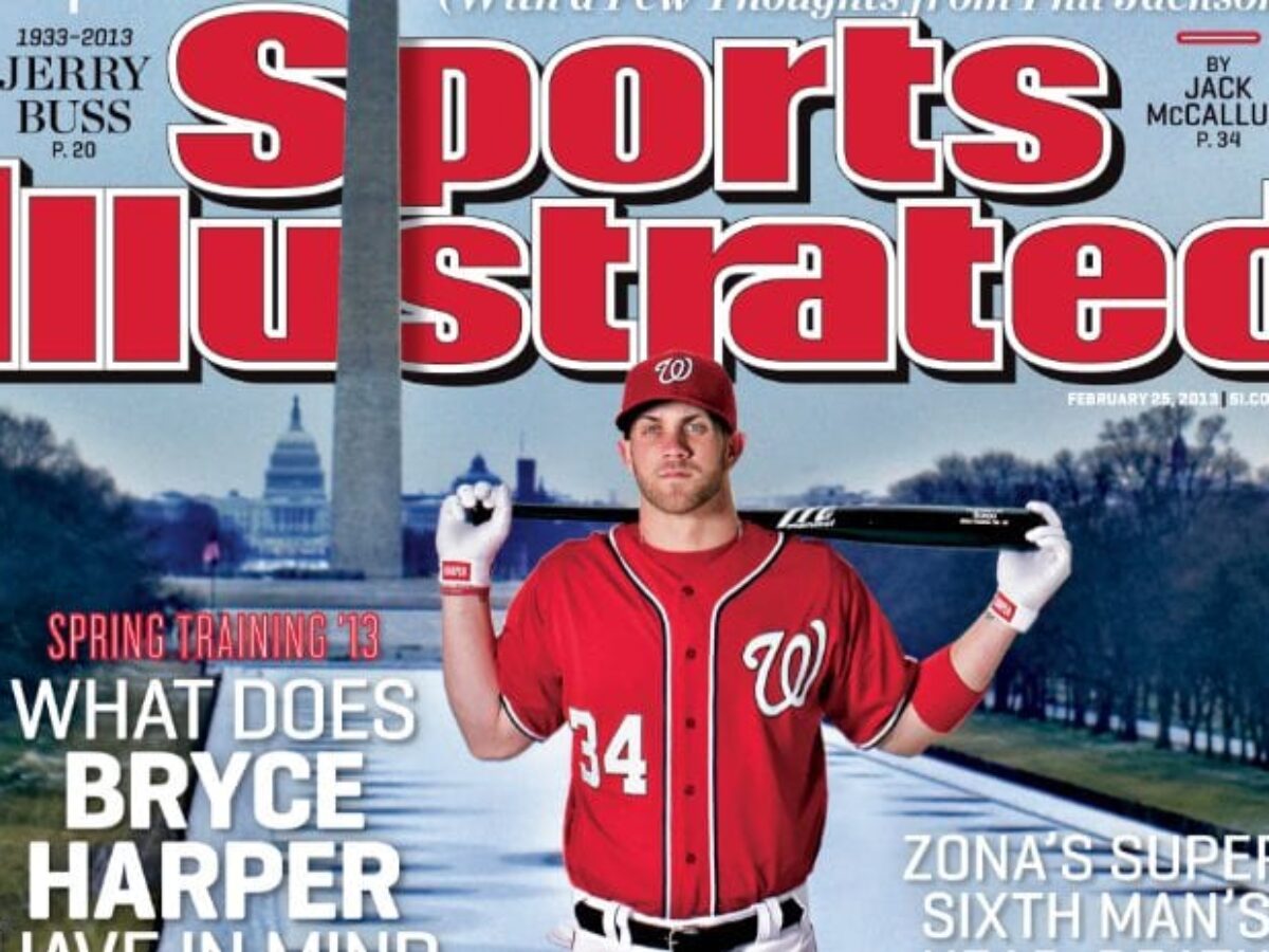 Bryce Harper debuted in Sports Illustrated 10 years ago - Sports