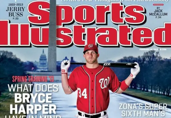 Bryce Harper Sports Illustrated cover - Wednesday, February 20th, 2013