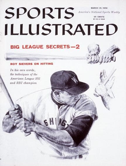 Roy Sievers Sports Illustrated Cover