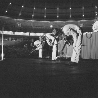 The Beatles at D.C. Stadium in 1966
