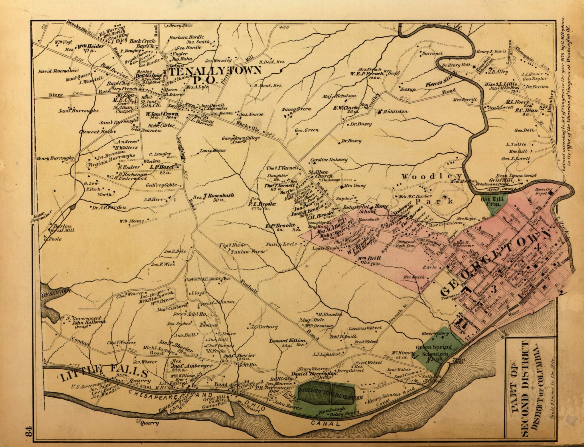 Love These! Rural Maps of Washington in 1879