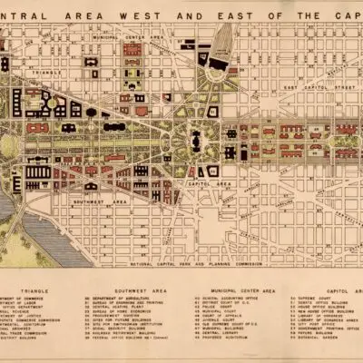 1941 map of Washington, D.C.