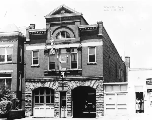 Truck Company Number Four, Firehouse, 219 M Street Northwest, Washington, District of Columbia, DC