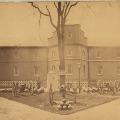 View of Washington Arsenal ca 1860, Courtesy of National Defense University