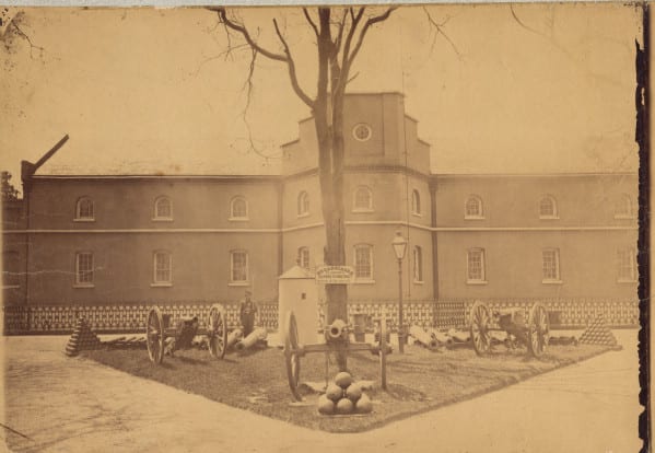 View of Washington Arsenal ca 1860, Courtesy of National Defense University