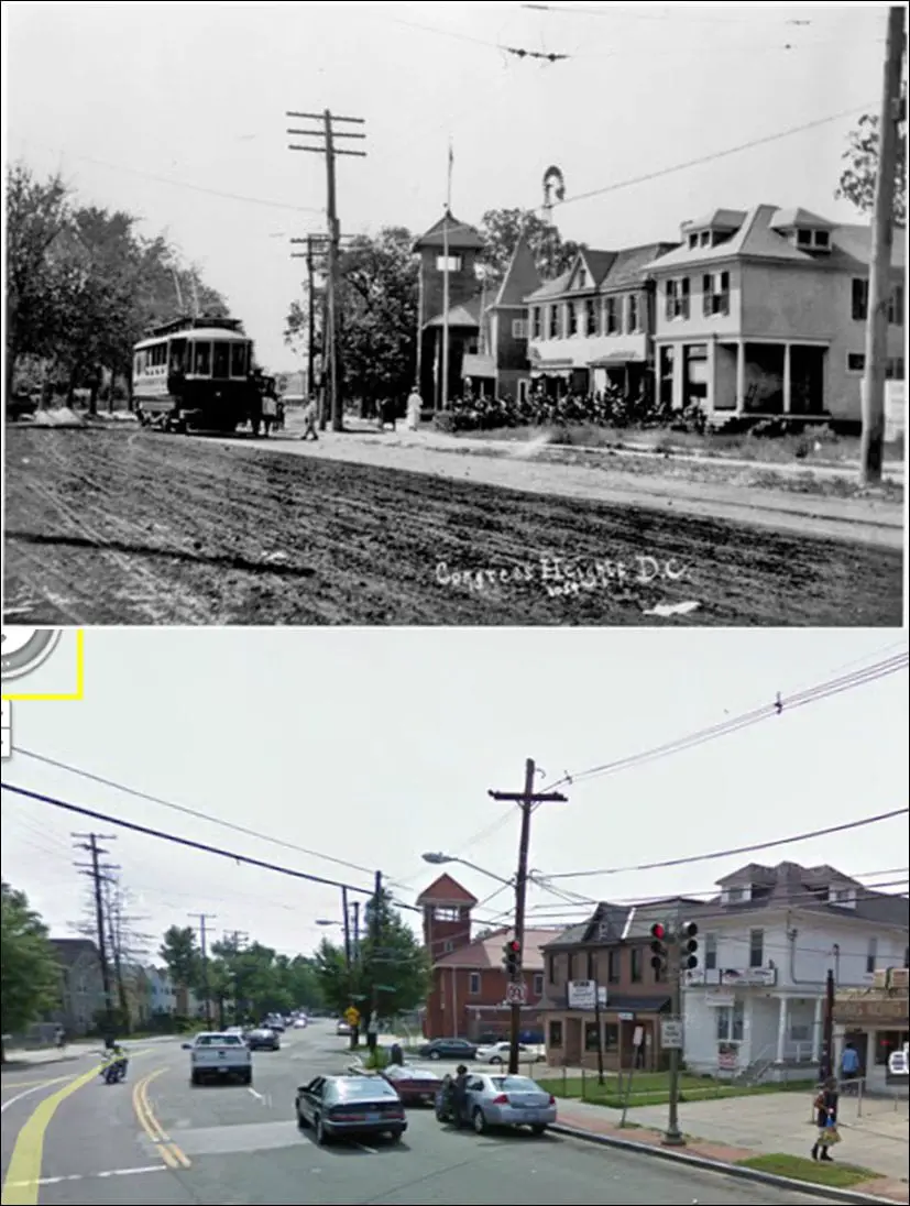 Nichols Avenue (MLB Boulevard) 1910 & 2010
