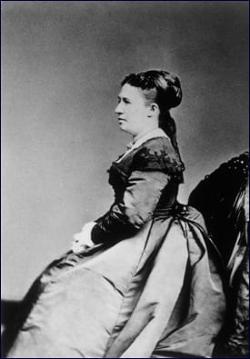 Julia Grant in 1860s Dress