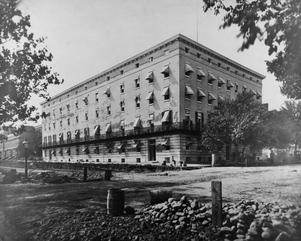 Winder Building in the 1870s