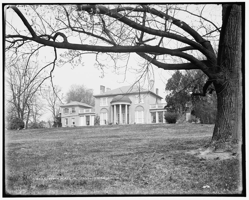 Tudor Place c.1902 (Library of Congress)