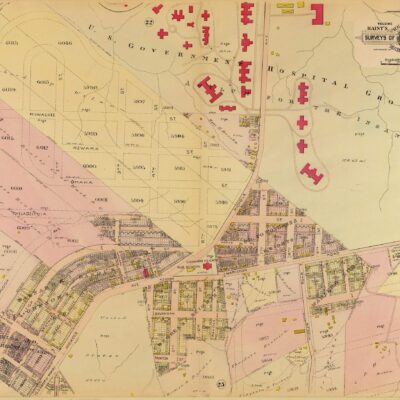1907 map of Congress Heights