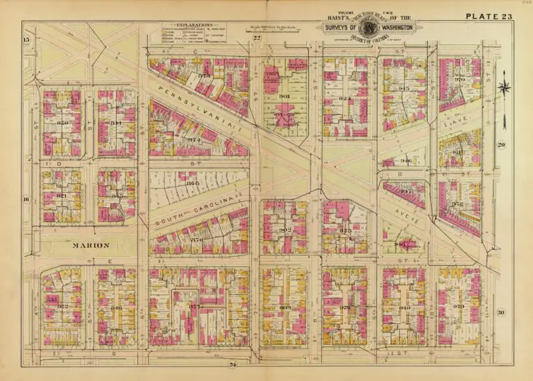 1903 map of Eastern Market