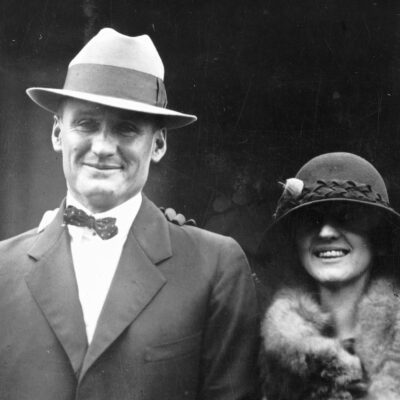 Walter & Hazel Johnson in 1924 (Library of Congress)