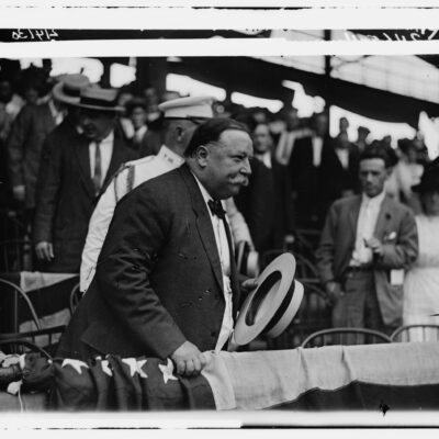 President Taft at the baseball game in 1912