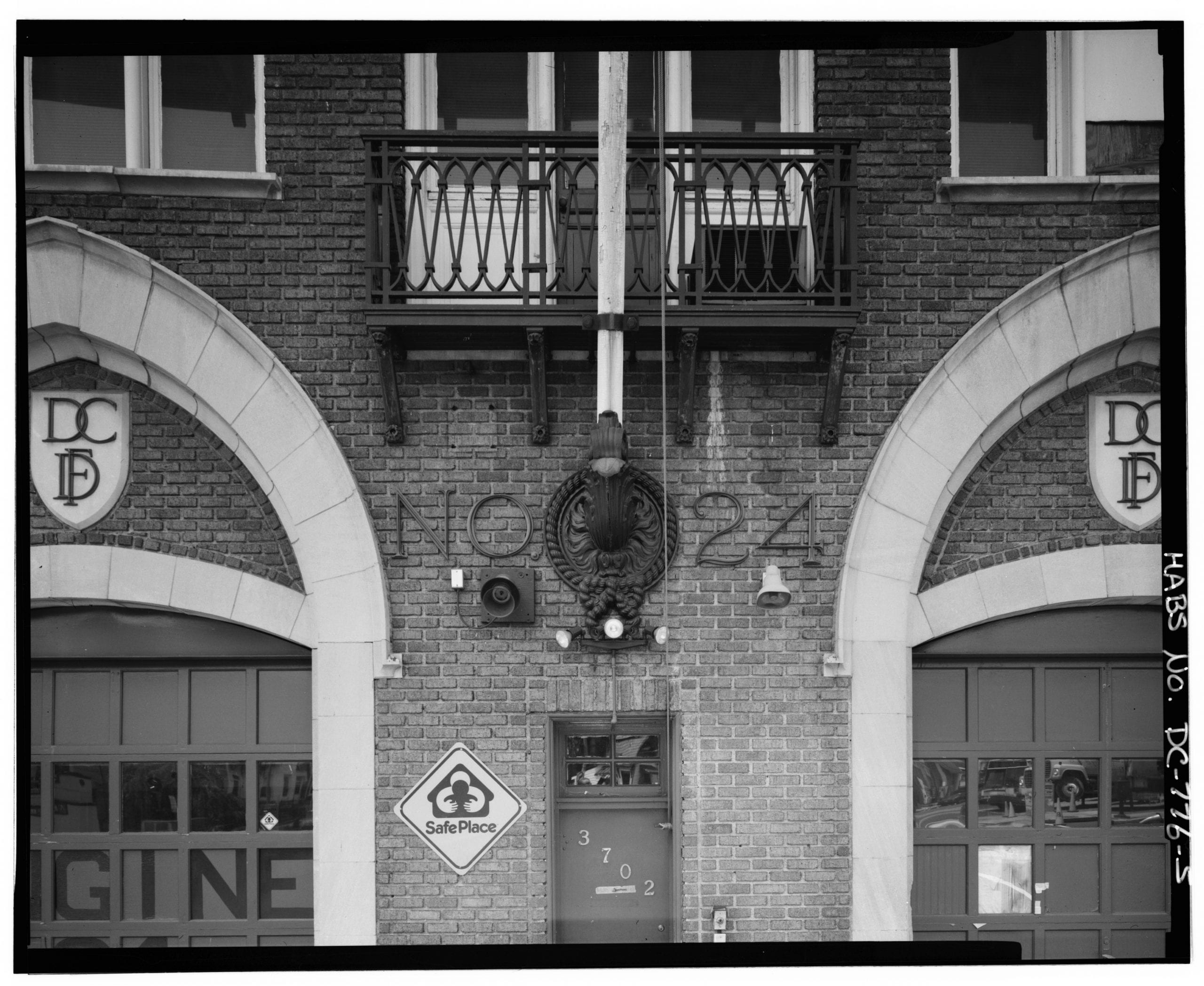 close view of Engine Company No. 24