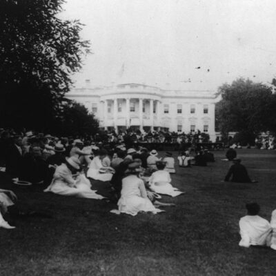concert on the South Lawn in 1921