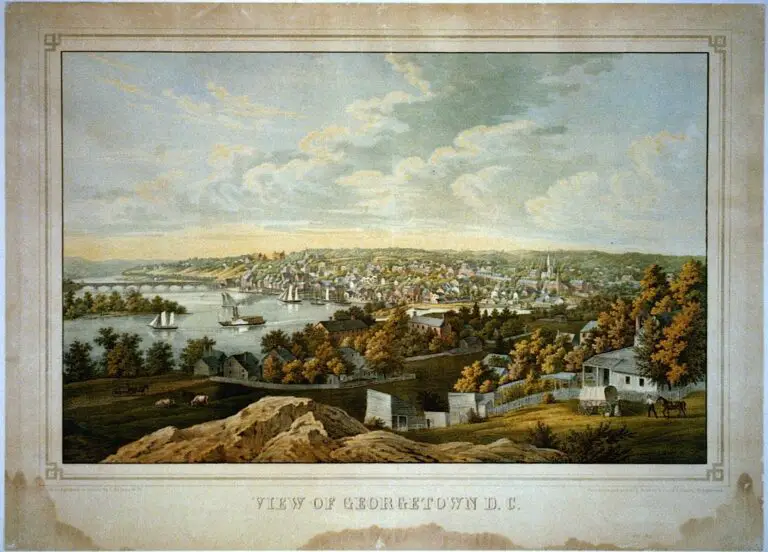 View of Georgetown D.C.