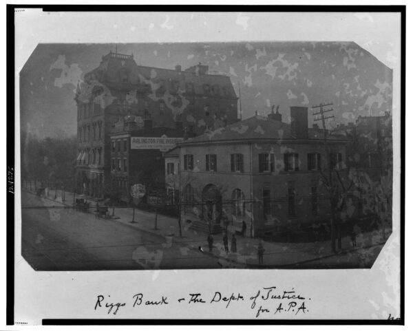 Riggs Bank - the Dept. of Justice for A.P.A.