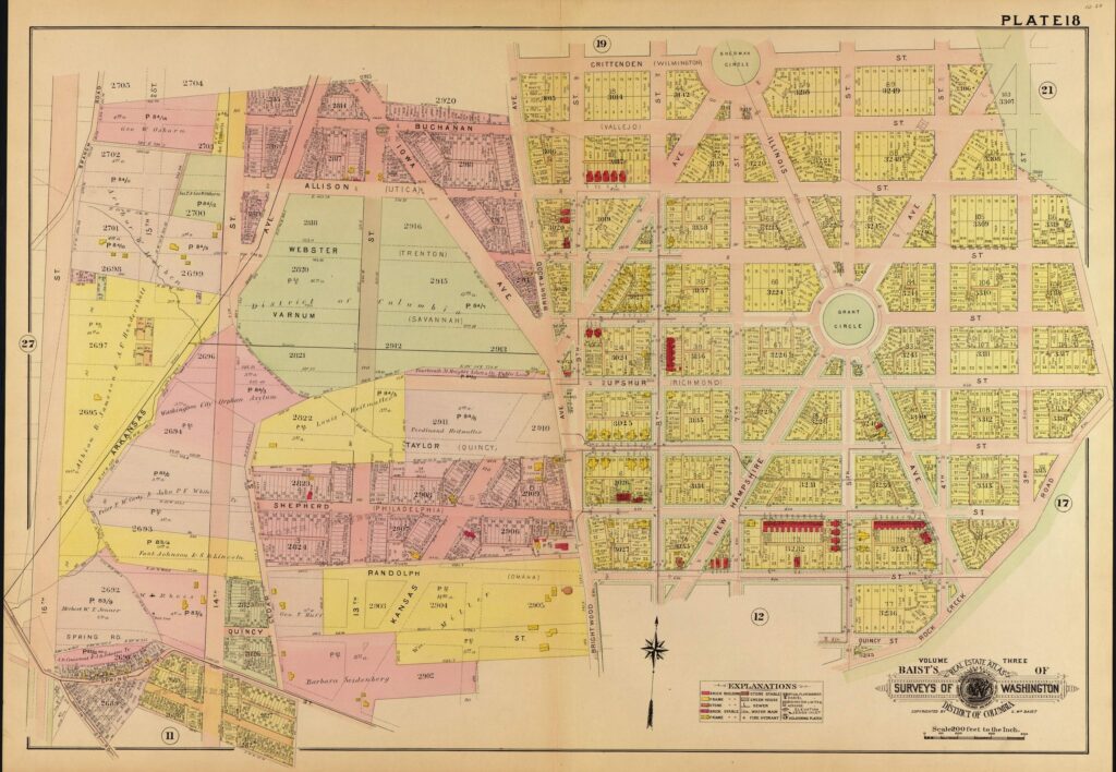 1907 map of Petworth