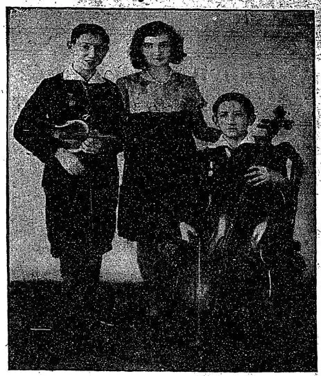 Julian, Sylvia and Elmer Altman in 1931 (Washington Post)