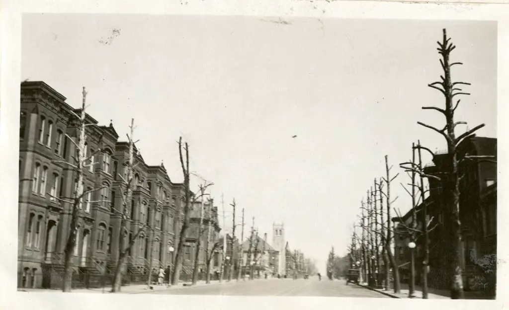 Washington street in 1919