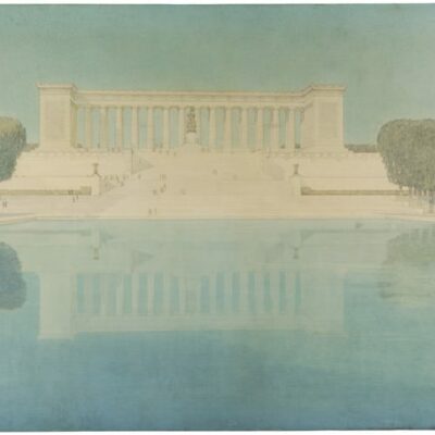 Henry Bacon’s Competition Proposal for a Monument to Abraham Lincoln, 1912