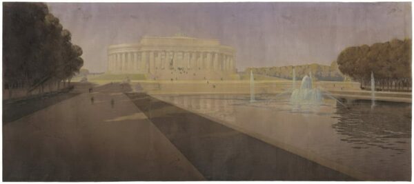 John Russell Pope’s Competition Proposal for a Monument to Abraham Lincoln , 1912