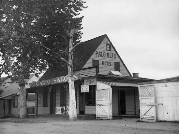 Palo Alto Hotel and Saloon - September 19th, 1899