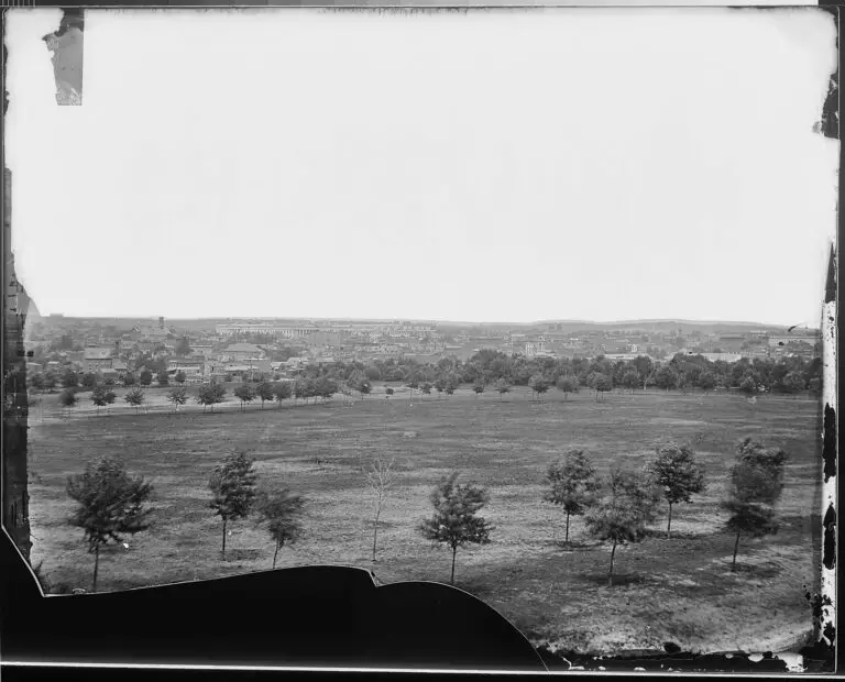 1860s view of Washington DC