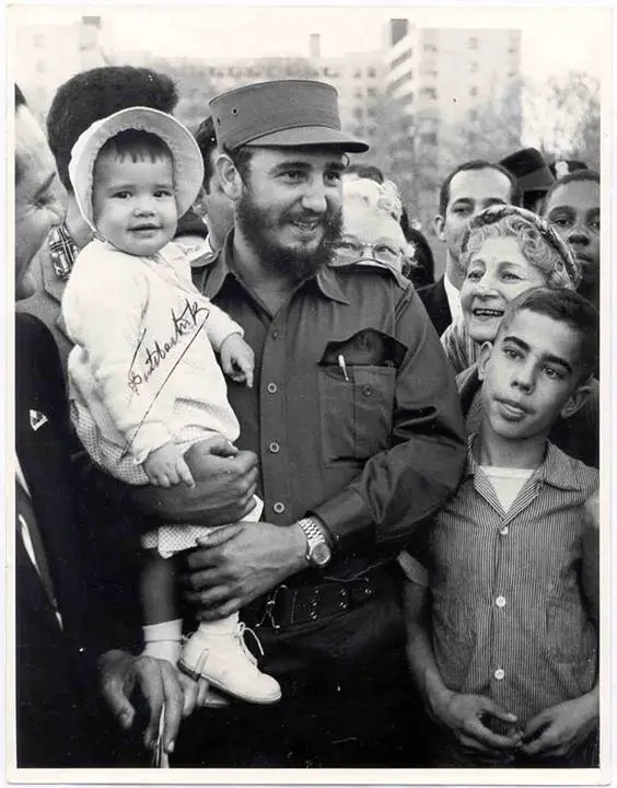 Fidel Castro in Meridian Hill Park