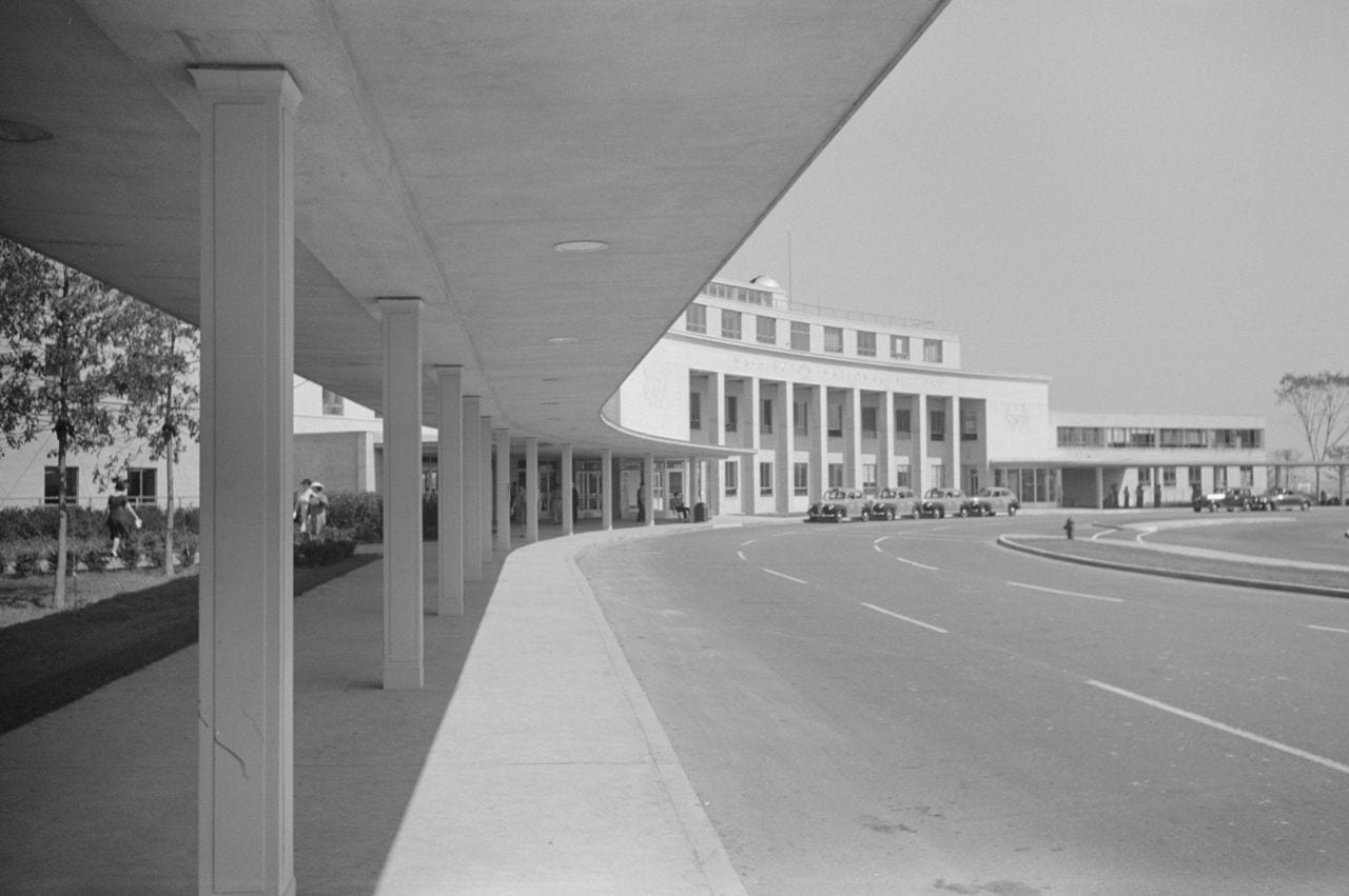 At the entrance to the municipal airport in Washington, D.C. - July 1st, 1941