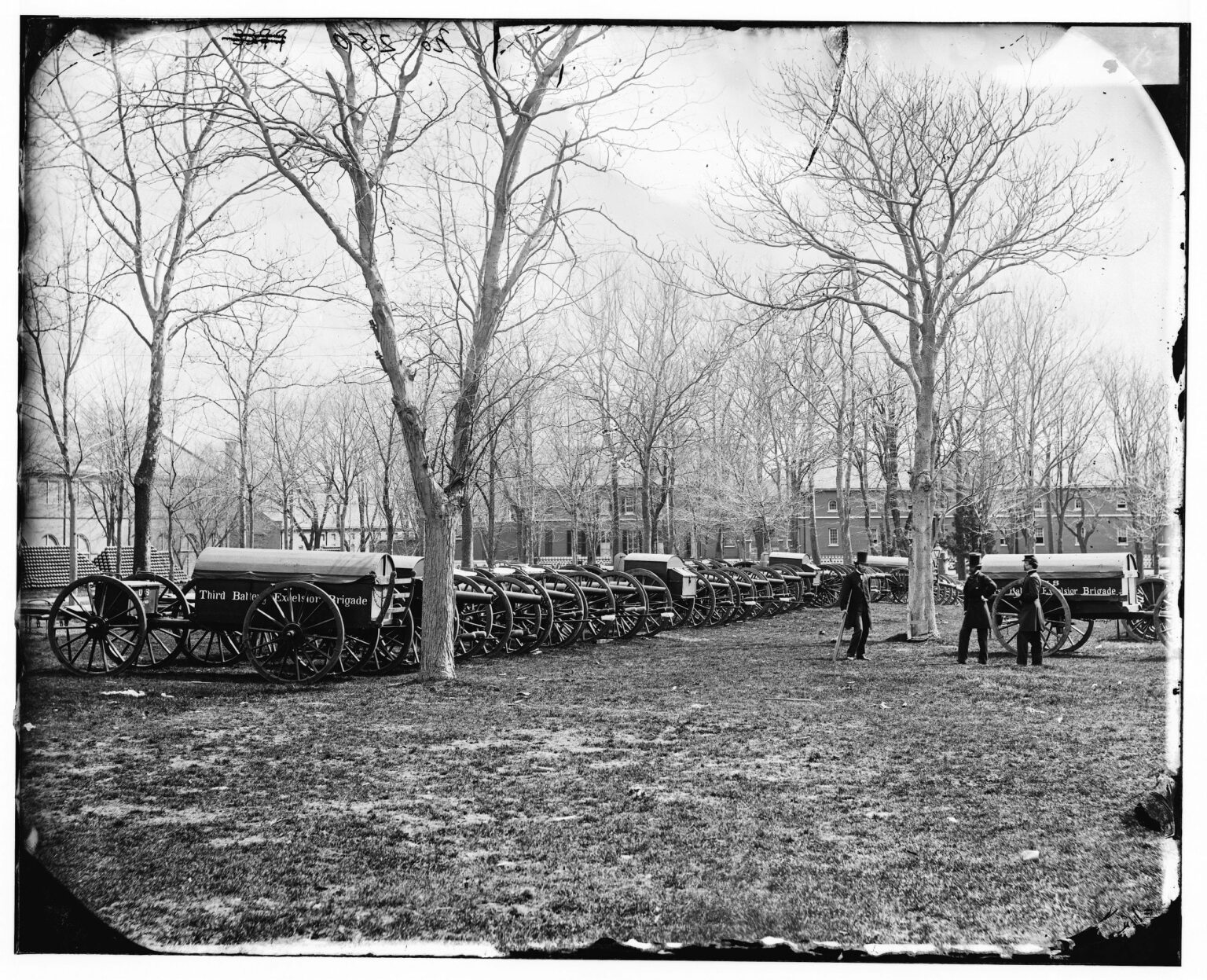 Incredible Photograph from the Civil War: Three Men at the Washington ...