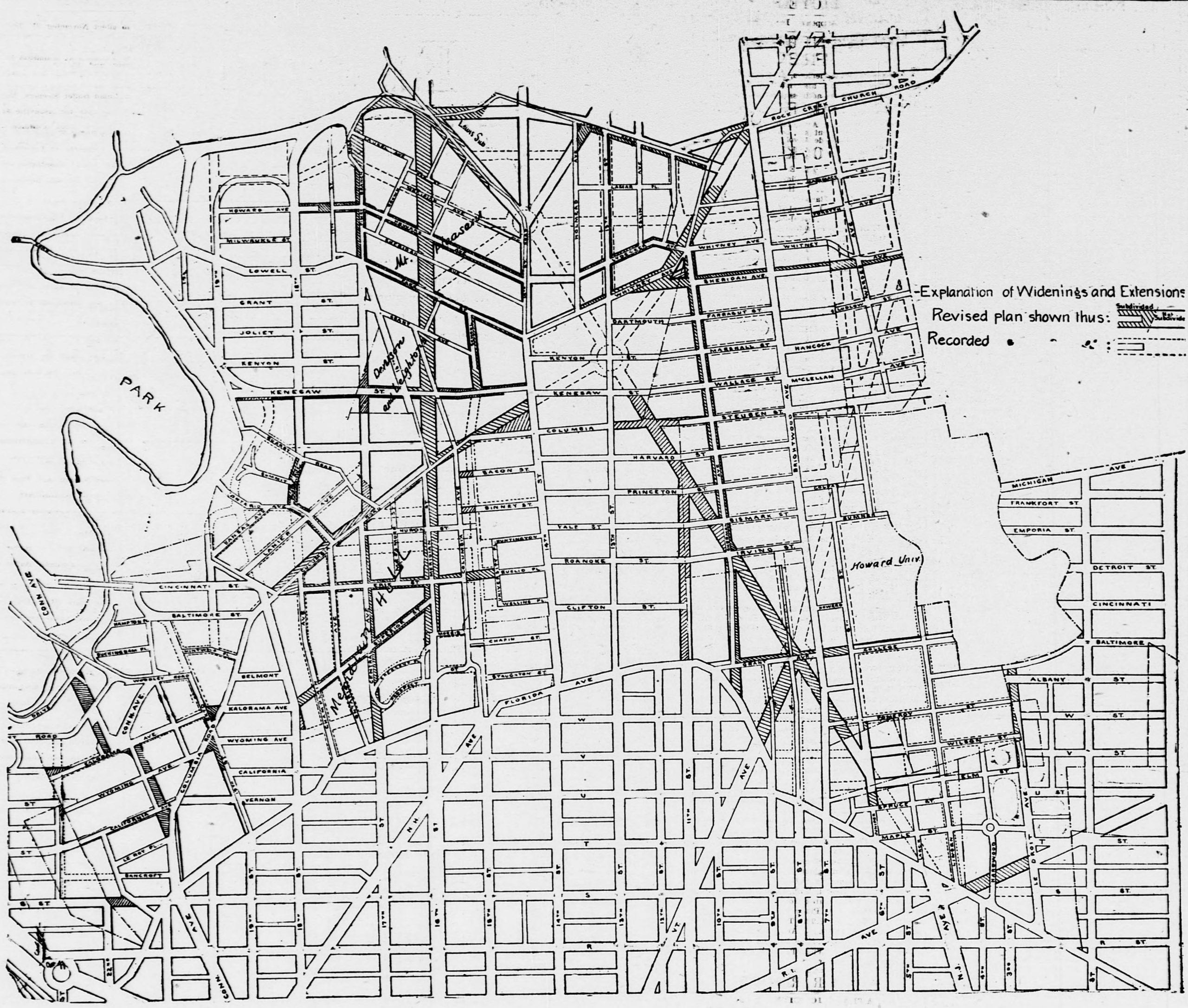 Exploring the Proposed Highway Changes to Washington, DC in 1897