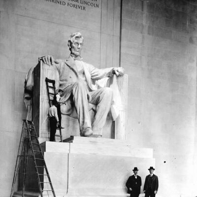Lincoln Memorial around 1921