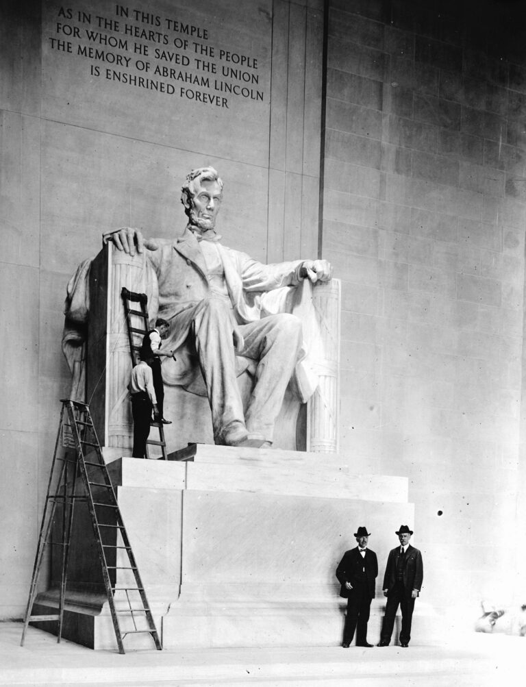 Lincoln Memorial around 1921