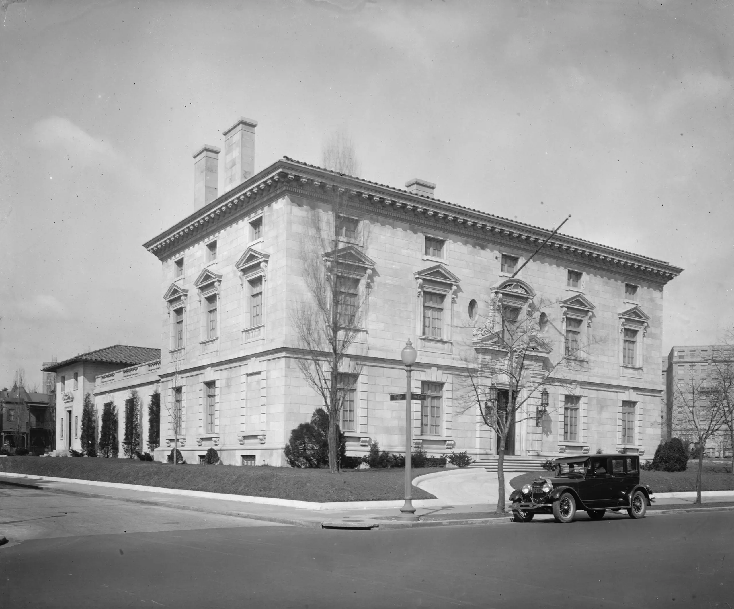 old Italian embassy at 16th and Fuller 
