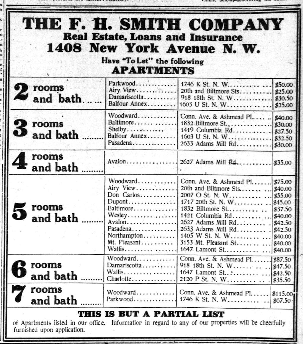 F.H. Smith apartments