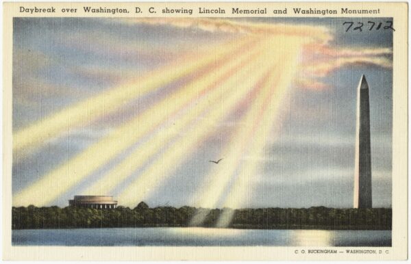Daybreak over Washington, D.C.