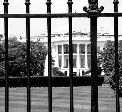 White House fence