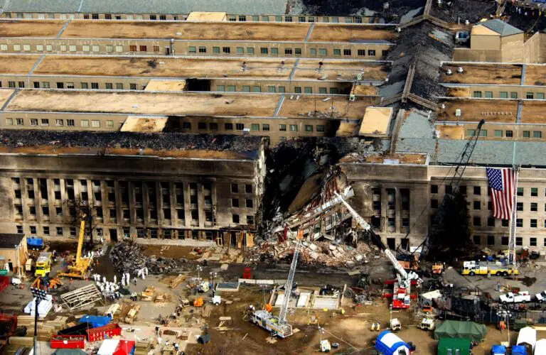 aftermath at the Pentagon