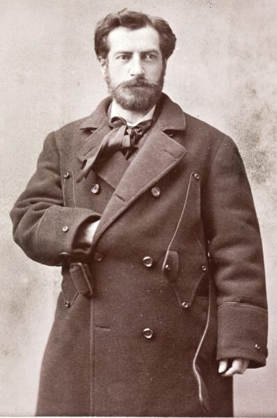 Frederic Auguste Bartholdi 1880, Photographer Napoleon Sarony via Wikipedia
