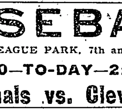 Washington Nationals v. Cleveland Indians - 1908